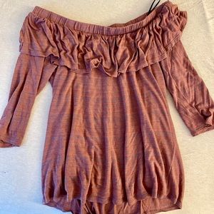 Off-the-shoulder summer top